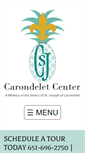 Mobile Screenshot of carondeletcenter.org